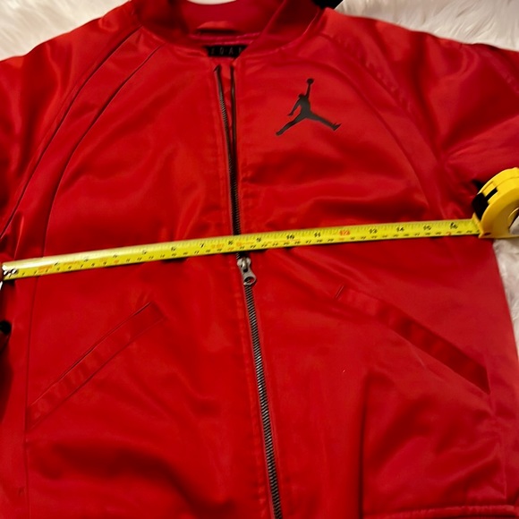 Kids Red Michael Jordan Bomber Coat - Picture 10 of 16